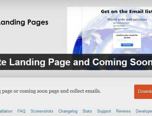 The Ultimate WordPress Plugin for Landing Pages – A list