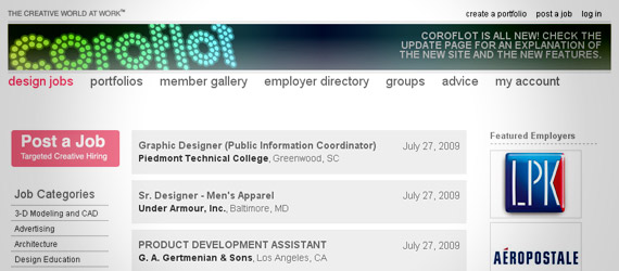 coroflot-freelance-job-board2