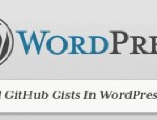 Embed GitHub Gists In Your WordPress Posts Without Using Plugins