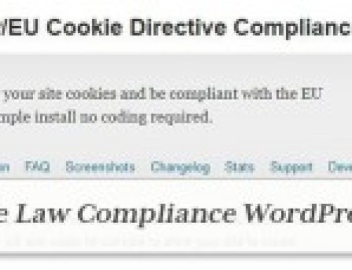 WordPress EU Cookie Law / EU Cookie Directive Compliance Plugin