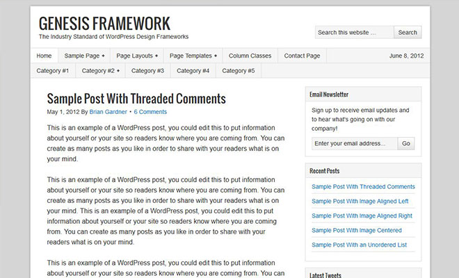 genesis-wordpress-theme-framework