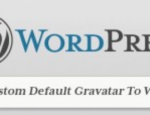 Add A Custom Default Gravatar Avatar To WordPress
