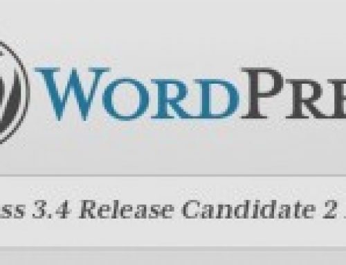 WordPress 3.4 Release Candidate 2 Released For Public Download